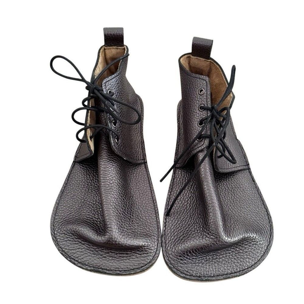 Everleigh Meadow Oxford Bootie Metallic Gray Size 8 Barefoot New